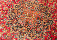 Vintage Khorasan Hand-Knotted Wool Persian Rug (Size: 295 X 390 CM)