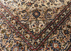 Vintage Nain Hand-Knotted Wool Persian Rug (Size: 285 X 390 CM)
