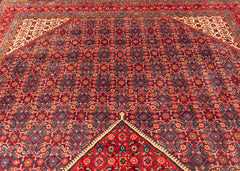 Vintage Mahal Hand-Knotted Wool Persian Rug (Size: 290 X 410 CM)
