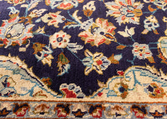 Vintage Esfahan Hand-Knotted Wool Persian Rug (Size: 300 X 405 CM)
