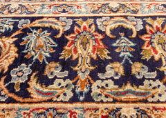 Vintage Esfahan Hand-Knotted Wool Persian Rug (Size: 300 X 405 CM)
