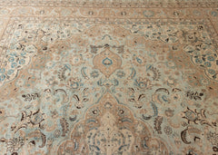 Vintage Nain Hand-Knotted Wool Persian Rug (Size: 300 X 390 CM)