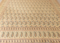 Vintage Kashan Hand-Knotted Wool Persian Rug (Size: 300 X 390 CM)