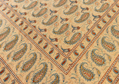 Vintage Kashan Hand-Knotted Wool Persian Rug (Size: 300 X 390 CM)