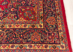 Vintage Yazd Hand-Knotted Wool Persian Rug (Size: 300 X 380 CM)