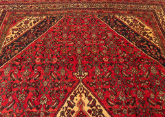 Vintage Hamadan Hand-Knotted Wool Persian Rug (Size: 255 X 350 CM)