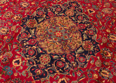Vintage Yazd Hand-Knotted Wool Persian Rug (Size: 285 X 380 CM)