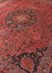 Vintage Azghand Hand-Knotted Wool Persian Rug (Size: 270 X 350 CM)