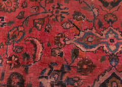 Vintage Azghand Hand-Knotted Wool Persian Rug (Size: 270 X 350 CM)