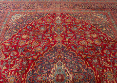 Vintage Ardakan Hand-Knotted Wool Persian Rug (Size: 285 X 370 CM)