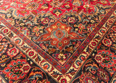 Vintage Khorasan Hand-Knotted Wool Persian Rug (Size: 295 X 390 CM)