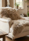 Taupe Sheepskin Rug