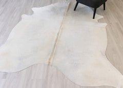Grey Cowhide Rug (Size: 240 X 210 CM) CHR2181