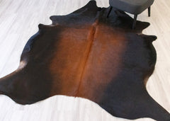 Reddish Cowhide Rug (Size: 230 X 200 CM) CHR2185