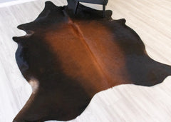 Reddish Cowhide Rug (Size: 230 X 200 CM) CHR2185