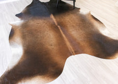 Reddish Cowhide Rug (Size: 290 X 240 CM) CHR2188
