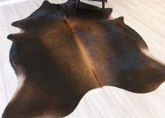 Reddish Cowhide Rug (Size: 250 X 200 CM) CHR2189