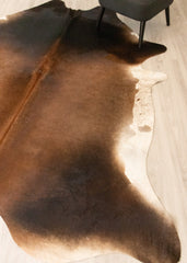 Reddish Cowhide Rug (Size: 260 X 230 CM) CHR2191