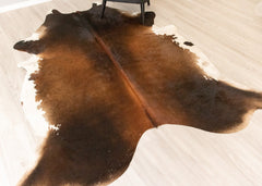 Reddish Cowhide Rug (Size: 250 X 200 CM) CHR2192