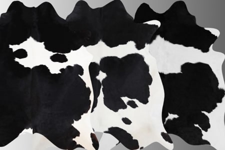 Black And White Cowhide Rugs