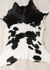 Calfskin - Black/White (Size: 90 X 80 CM) CS627