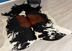 Reddish Cowhide Rug (Size: 240 x 200 CM)