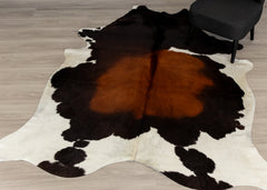 Reddish Cowhide Rug (Size: 240 x 190 CM)