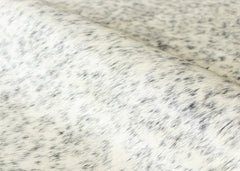 Salt Pepper Black & White Cowhide Rug (Size: 210 X 180 CM)