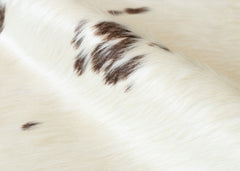 Salt Pepper Brown & White Cowhide Rug (Size: 230 X 200 CM)