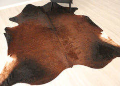 Reddish Cowhide Rug (Size: 250 X 210 CM) CHR2707