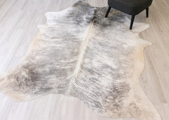 (Rare) Grey Brindle Cowhide Rug (Size: 240 X 190 CM) CHR2076