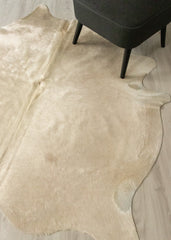 (Rare) Off White Cowhide Rug (Size: 200 X 170 CM) CHR2521