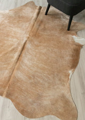 (Rare) Palomino Cowhide Rug (Size: 200 X 170 CM) CHR2524