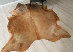 (Rare) Palomino Cowhide Rug (Size: 220 X 170 CM) CHR2526