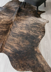 Dark Brindle Cowhide Rug (Size: 250 X 210 CM) CHR2481