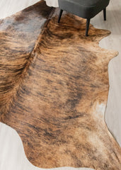Dark Brindle Cowhide Rug (Size: 250 X 220 CM) CHR2486