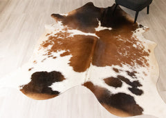 Reddish Cowhide Rug (Size: 250 X 200 CM) CHR2240