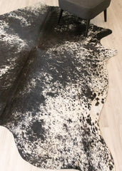 Salt Pepper Black & White Cowhide Rug (Size: 250 X 200 CM) CHR2251