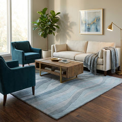 Stream Series 5 Modern Wool Rug