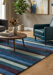Stripe Series 3 Modern Wool Rug