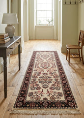 Authentic Wool Hand-Knotted Hallway Runner Rug – 80 x 260 CM