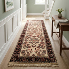 Authentic Wool Hand-Knotted Hallway Runner Rug – 80 x 260 CM