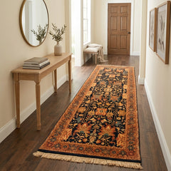 Authentic Wool Hand-Knotted Hallway Runner Rug – 80 x 260 cm