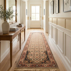 Authentic Wool Hand-Knotted Mahi Hallway Runner Rug - 80 x 300 cm