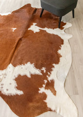 extra large cowhide rug