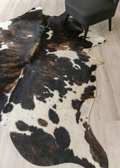 extra large cowhide rug