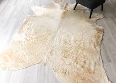 Champagne Cowhide Rug (Size: 250 X 200 CM) CHR1840