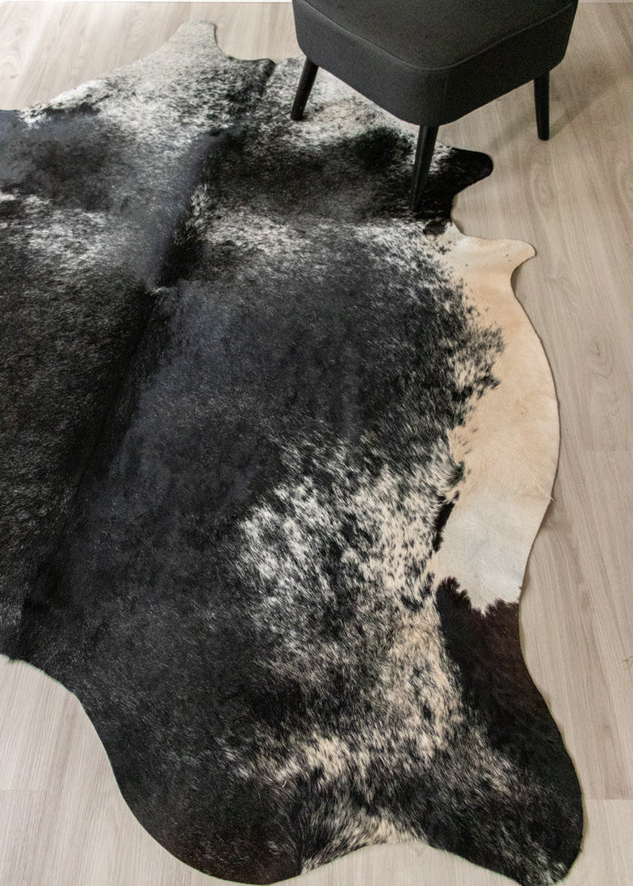 extra large cowhide rug
