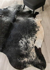 extra large cowhide rug