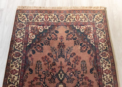 Authentic Wool Hand-Knotted Mahi Hallway Runner Rug - 98 x 180 CM